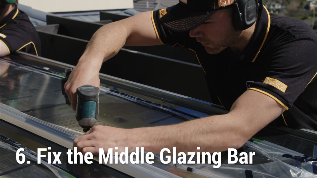 How to Install Suntuf - Fix The Standard Middle Glazing Bar